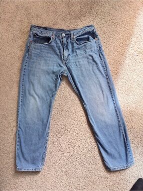 Levi’s 502 blue jeans